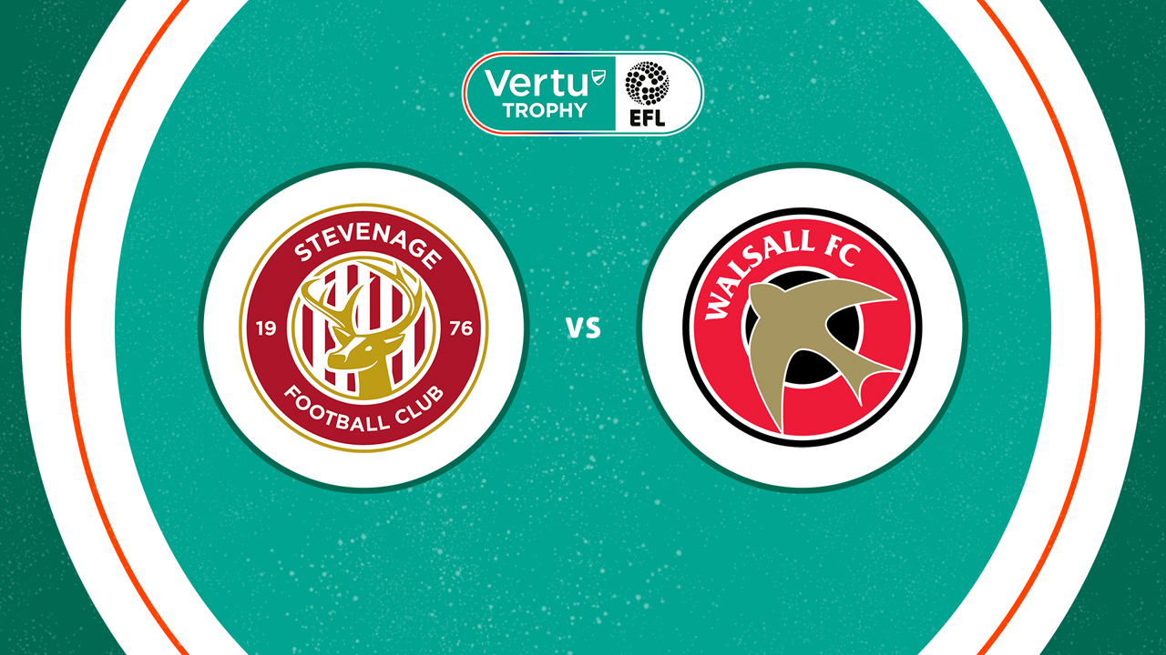 Walsall vs Stevenage poster