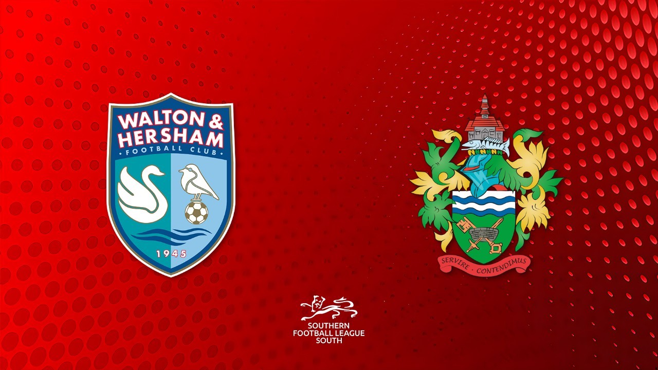 Walton and Hersham vs Chertsey Town poster