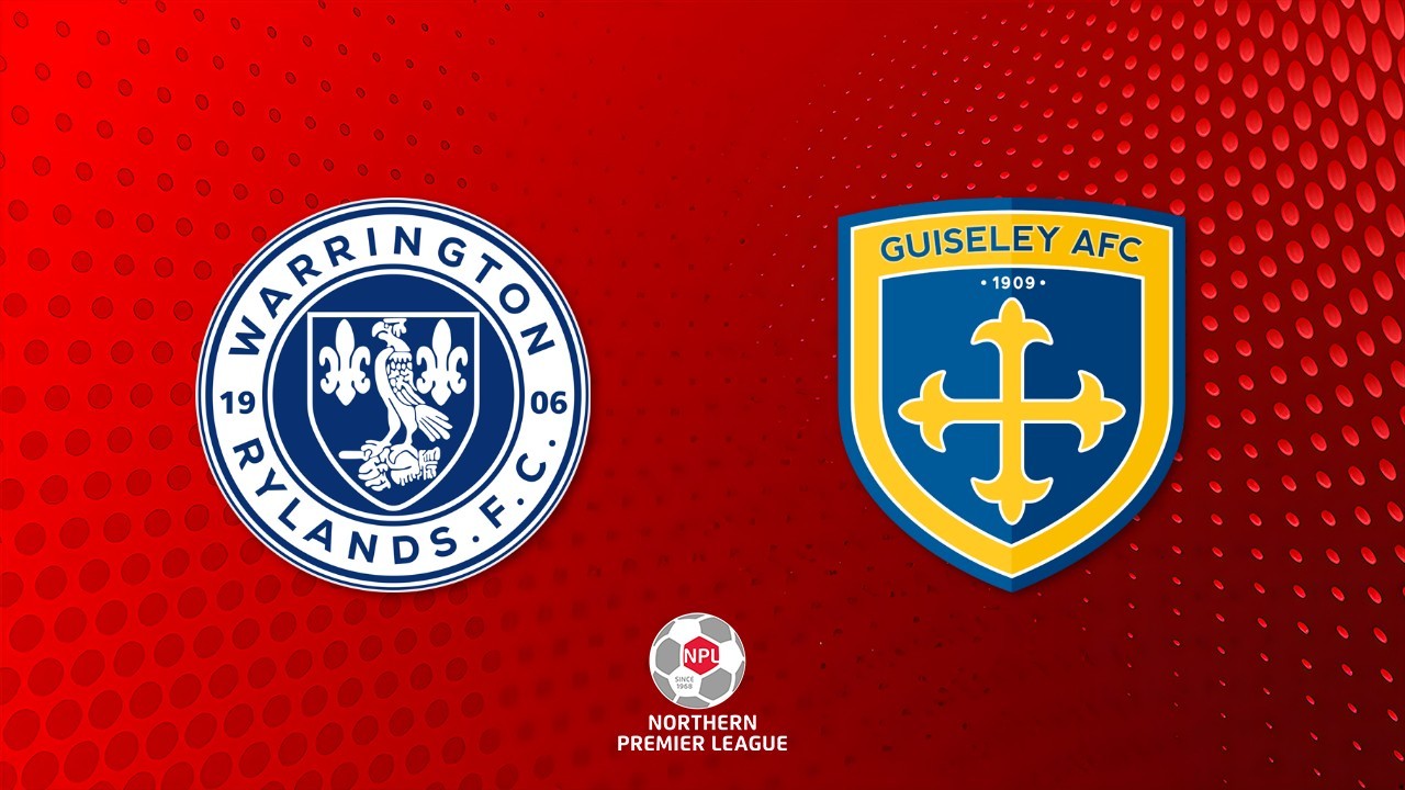 Warrington Rylands vs Guiseley poster