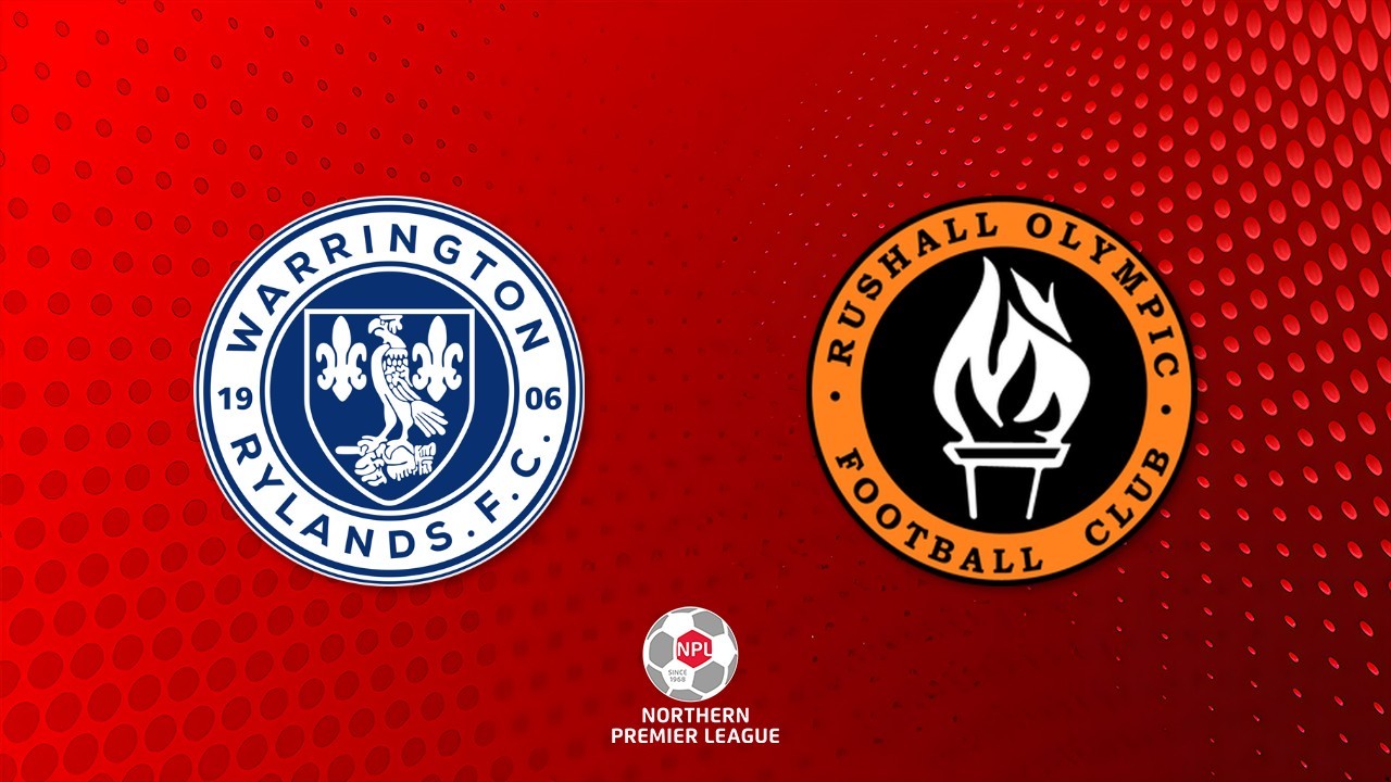 Warrington Rylands vs Rushall Olympic poster