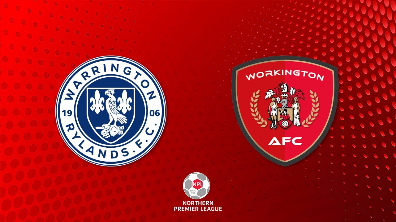 Warrington Rylands vs Workington poster