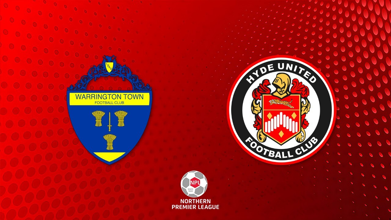 Warrington Town vs Hyde United poster