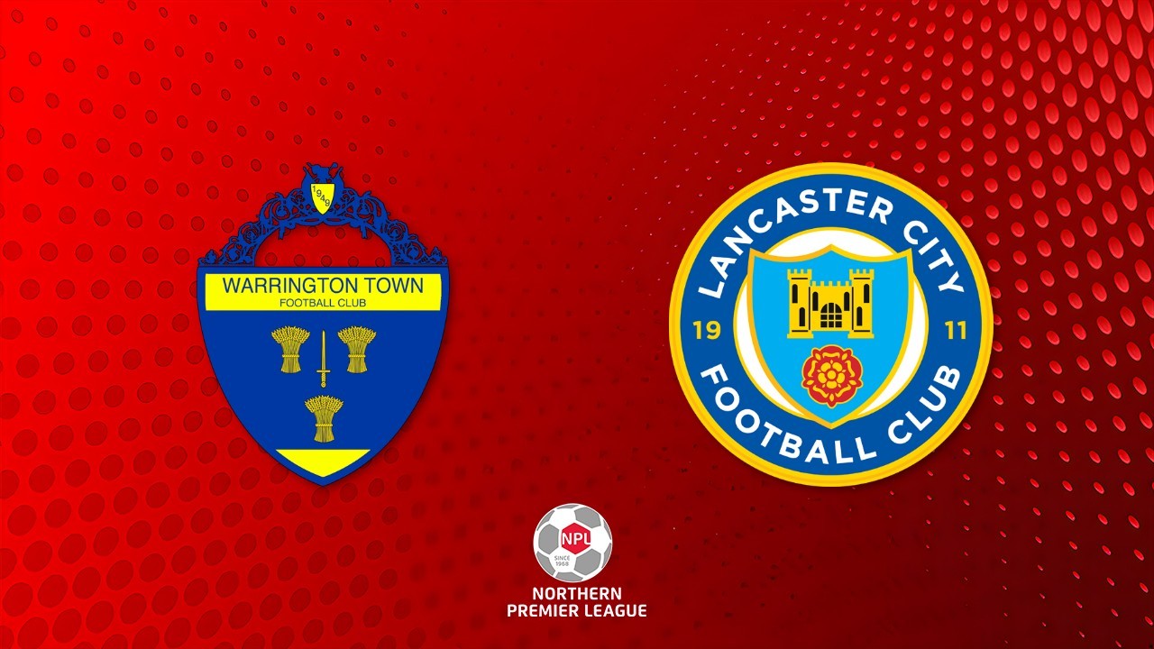 Warrington Town vs Lancaster City poster
