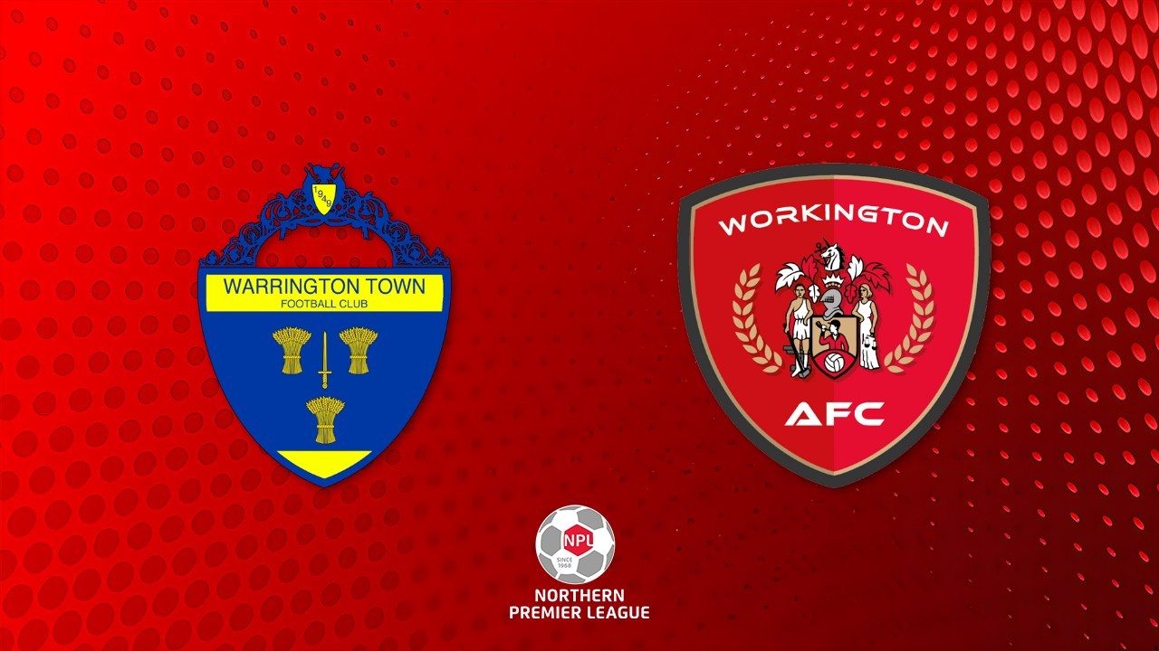 Warrington Town vs Workington poster