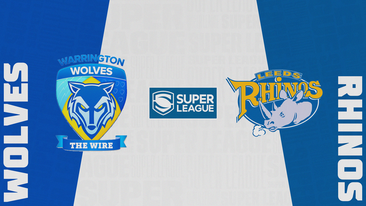 Warrington Wolves vs Leeds Rhinos poster