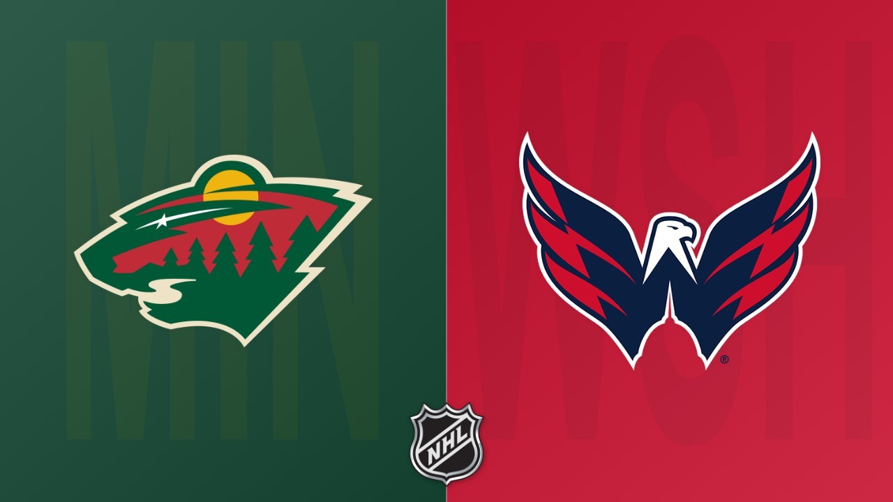 Washington Capitals vs Minnesota Wild poster