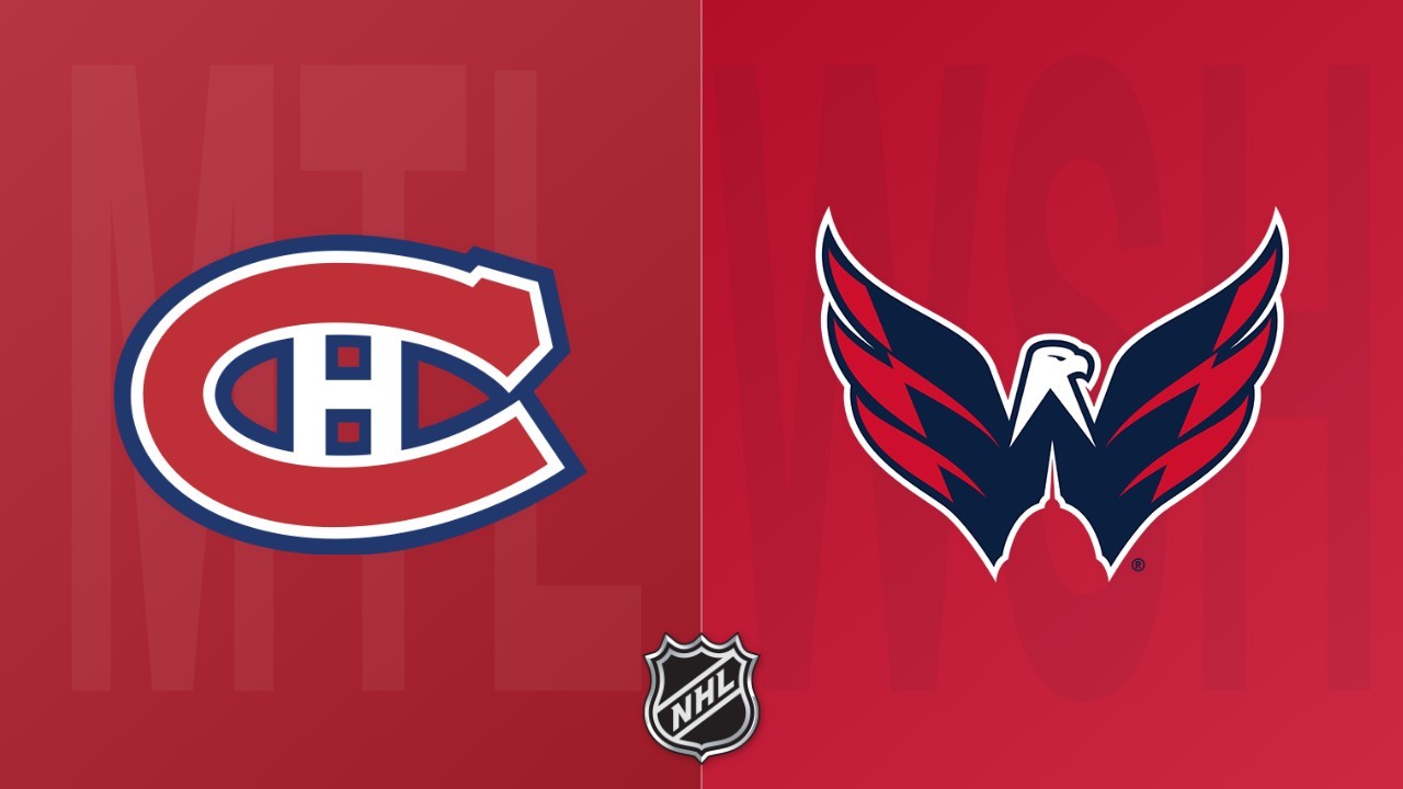 Washington Capitals vs Montreal Canadiens poster