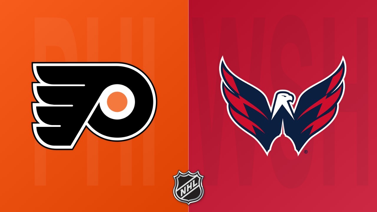 Washington Capitals vs Philadelphia Flyers poster