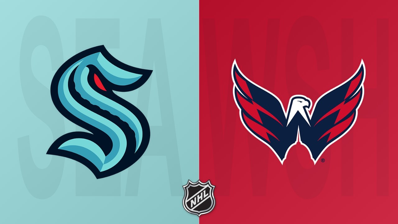 Washington Capitals vs Seattle Kraken poster