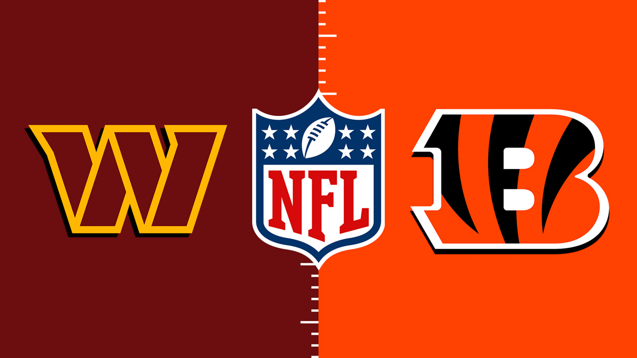 Washington Commanders vs Cincinnati Bengals poster