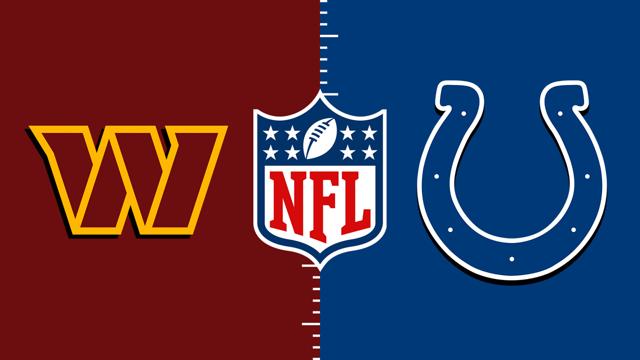 Washington Commanders vs Indianapolis Colts poster