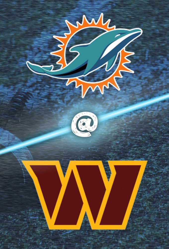 Washington Commanders vs Miami Dolphins poster