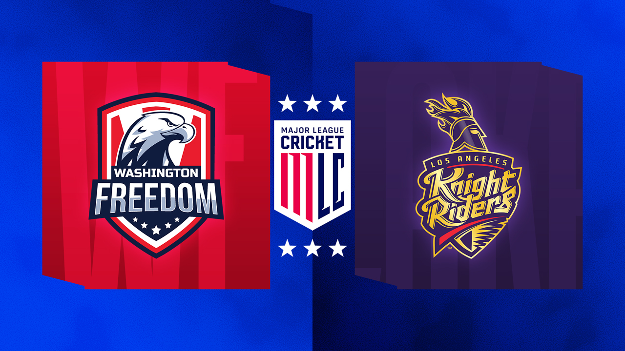 Washington Freedom vs Los Angeles Knight Riders poster