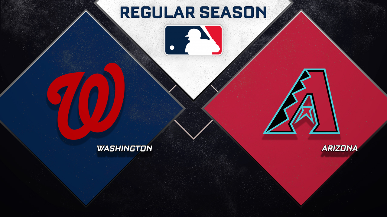 Washington Nationals vs Arizona Diamondbacks poster