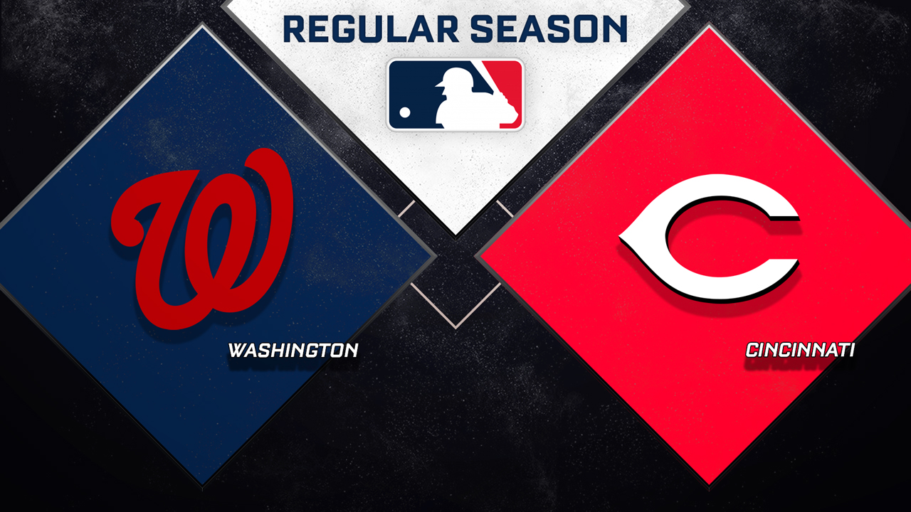 Washington Nationals vs Cincinnati Reds poster