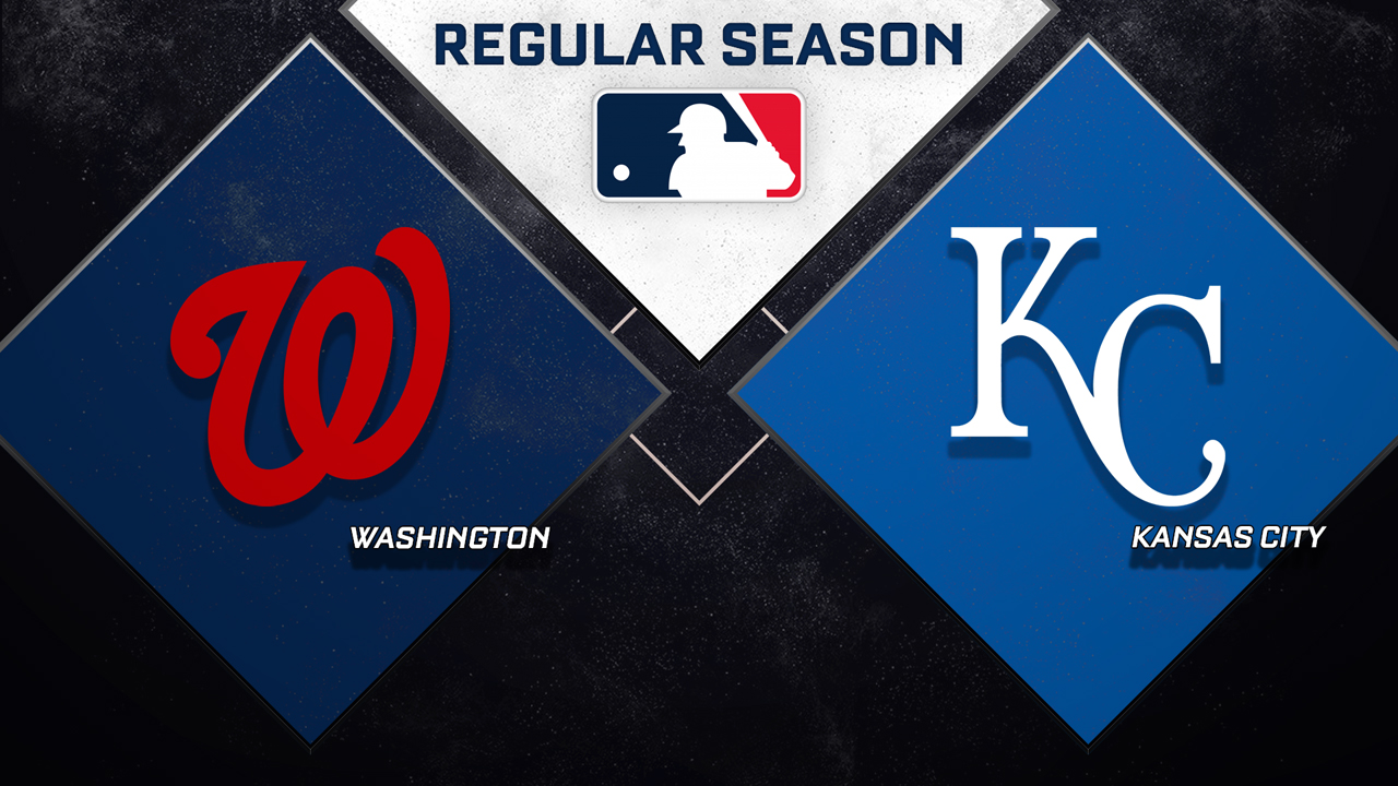 Washington Nationals vs Kansas City Royals poster