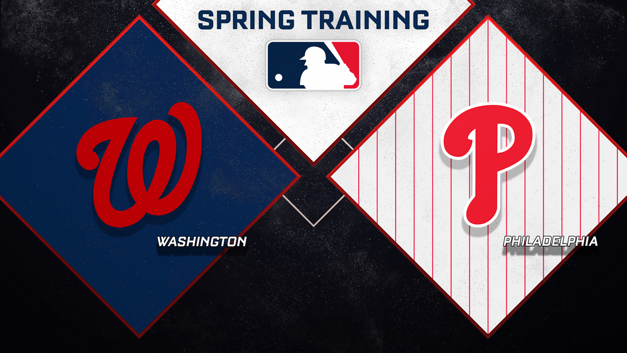 Washington Nationals vs Philadelphia Phillies poster