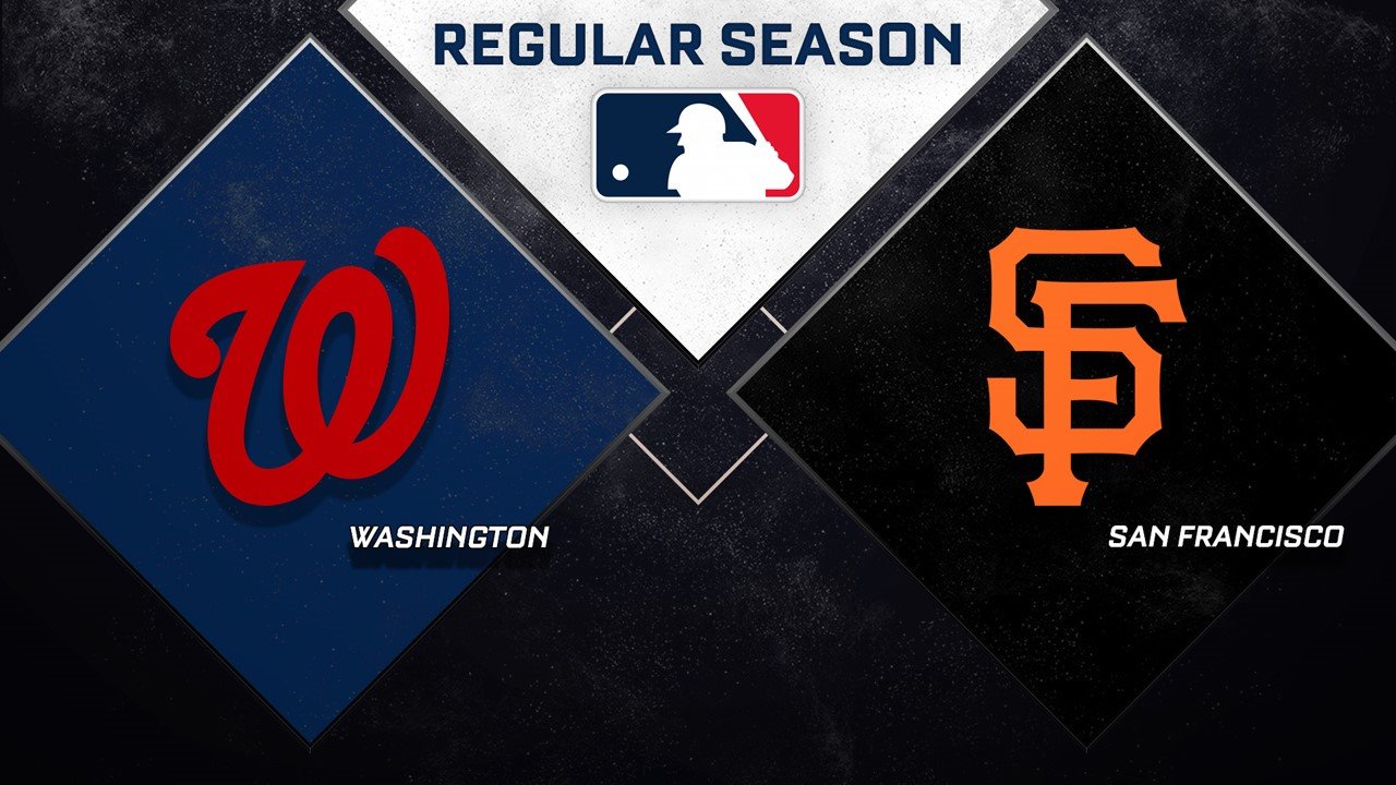 Washington Nationals vs San Francisco Giants poster