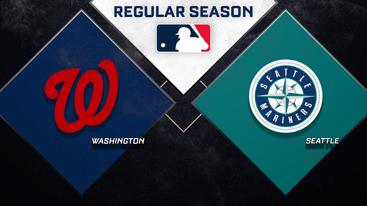 Washington Nationals vs Seattle Mariners poster
