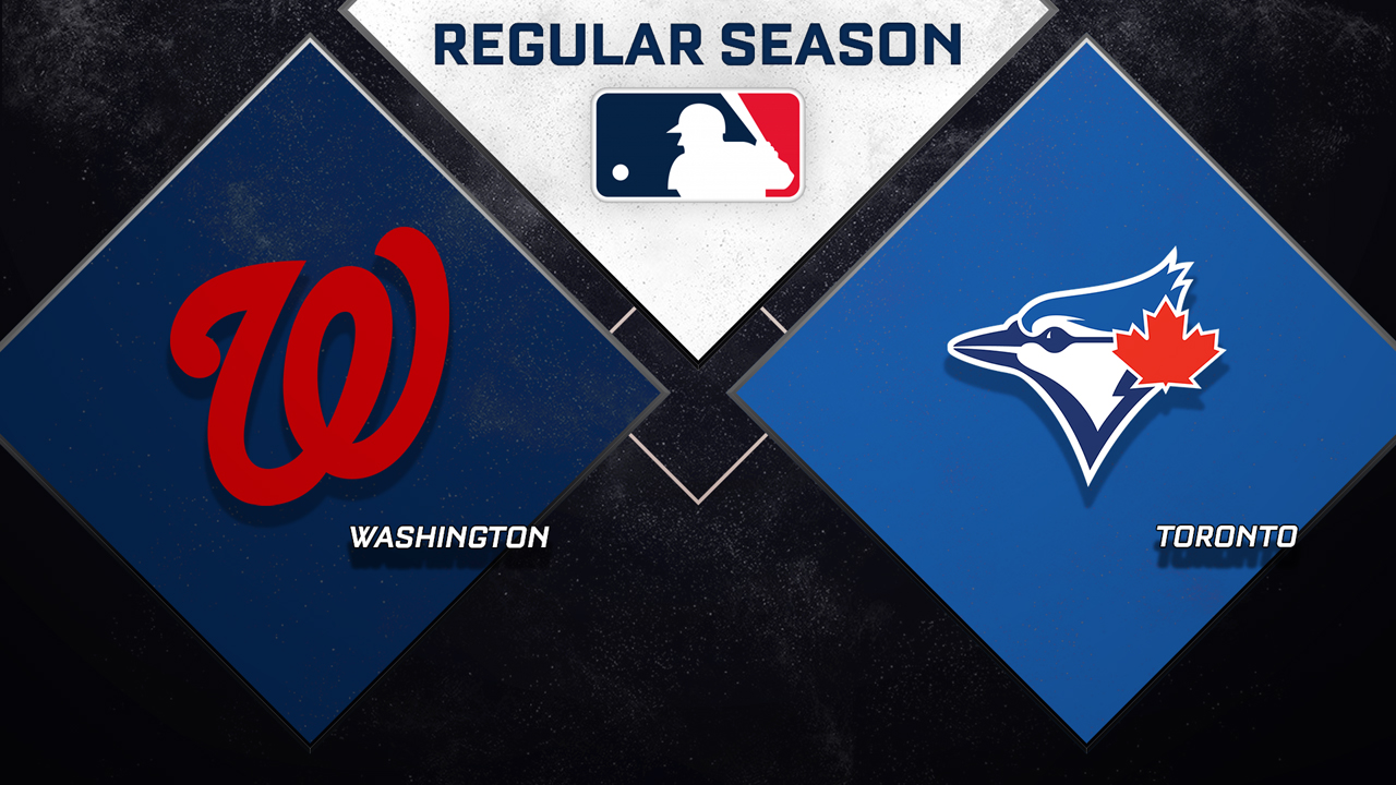 Washington Nationals vs Toronto Blue Jays poster