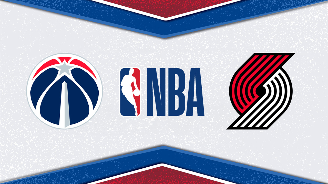 Washington Wizards vs Portland Trail Blazers poster