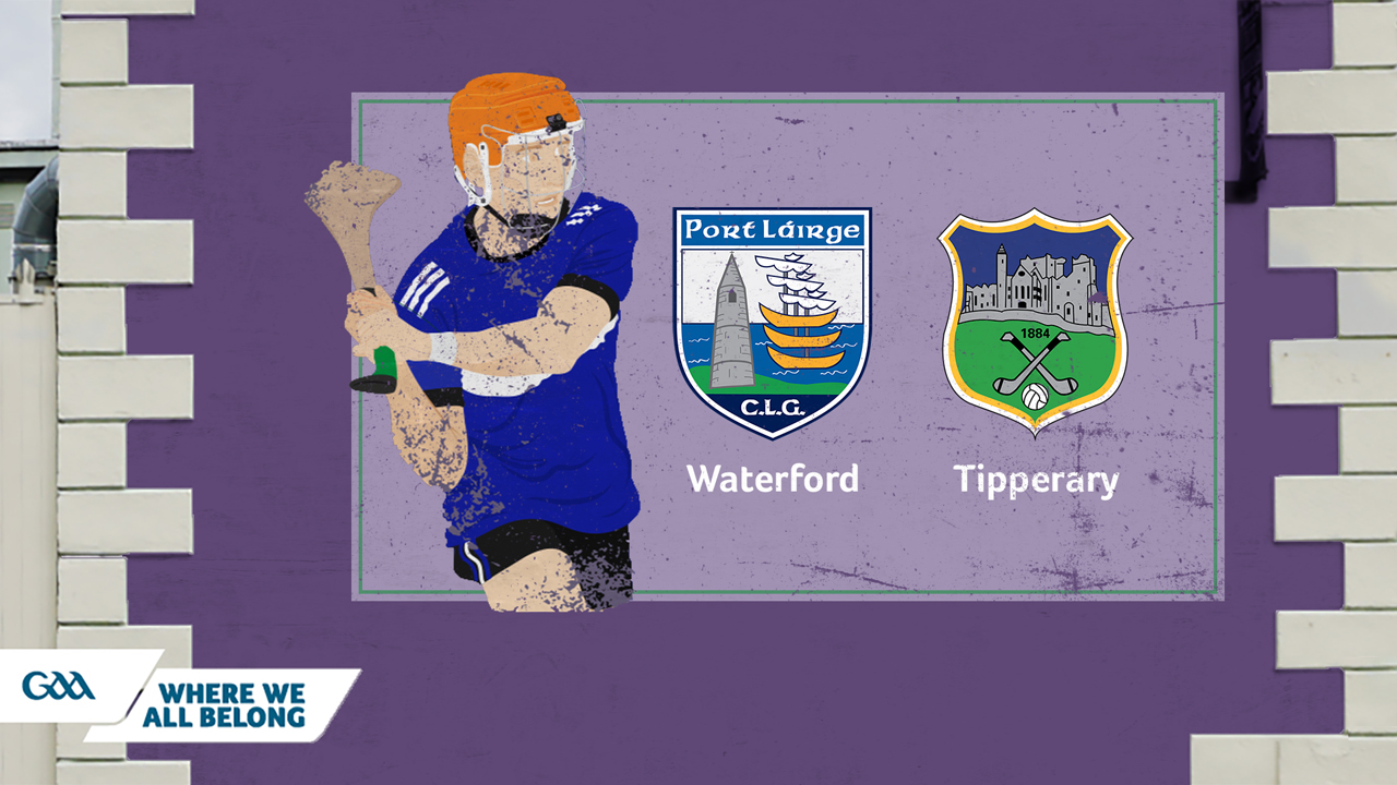 Waterford GAA Hurling vs Tipperary GAA Hurling poster