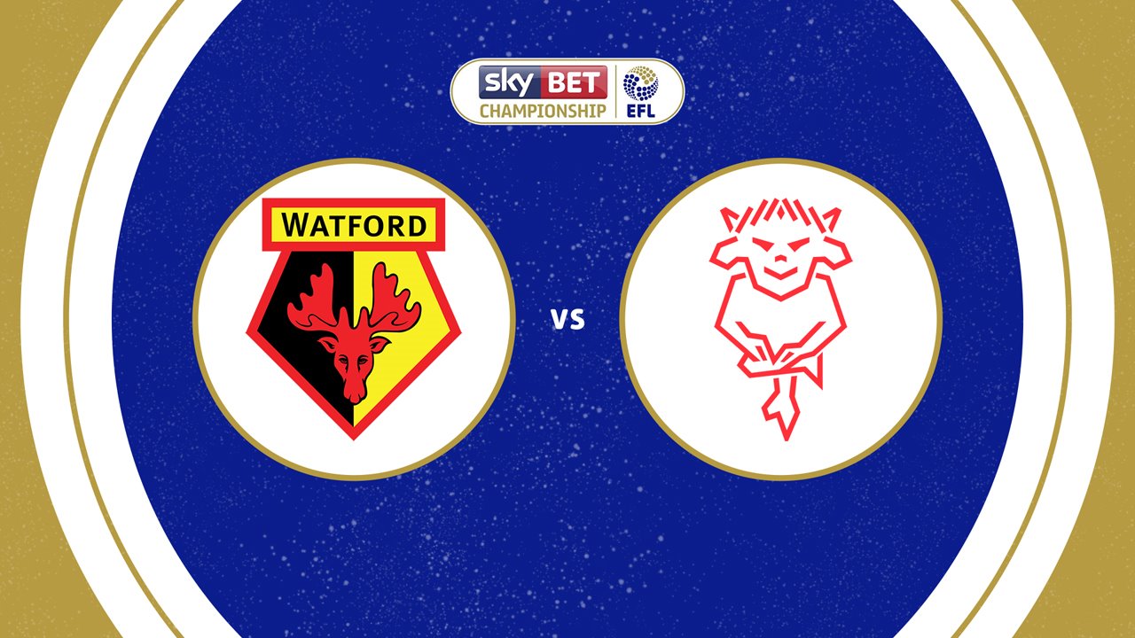 Watford vs Lincoln City poster