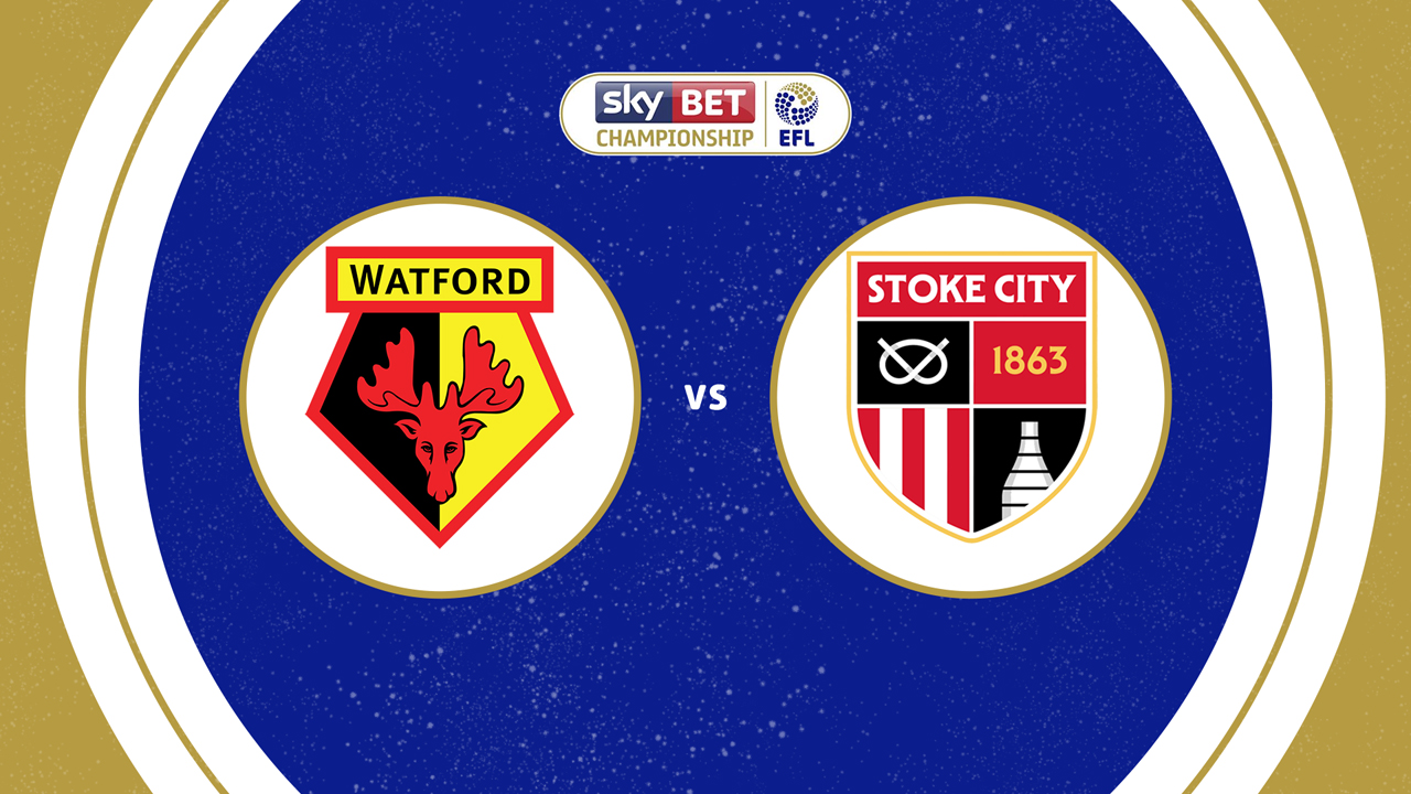 Watford vs Stoke City poster