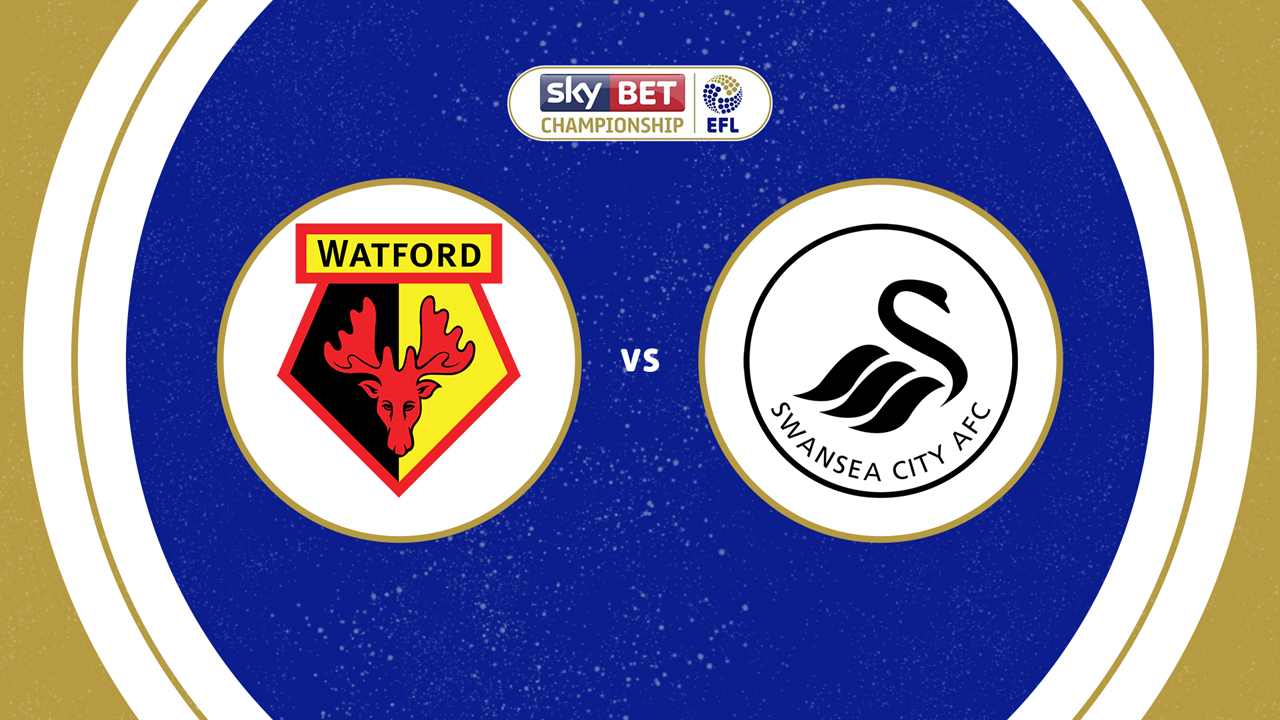 Watford vs Swansea City poster