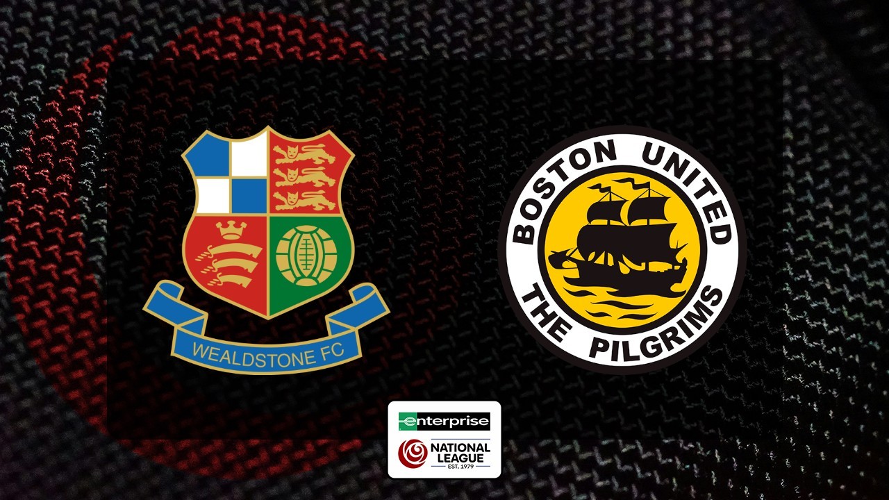 Wealdstone vs Boston United poster
