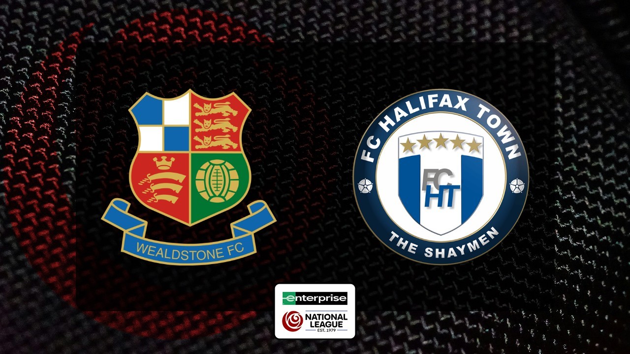 Wealdstone vs Halifax Town poster
