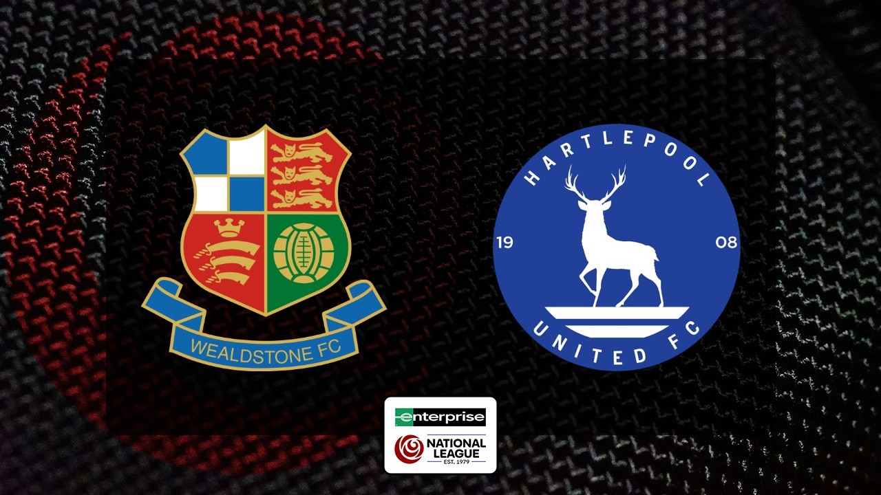 Wealdstone vs Hartlepool United poster