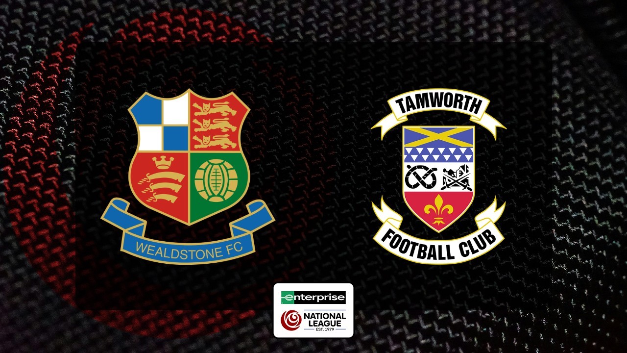 Wealdstone vs Tamworth poster