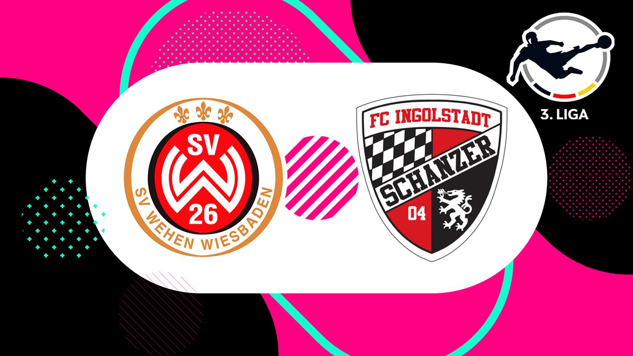 Wehen Wiesbaden vs Ingolstadt poster
