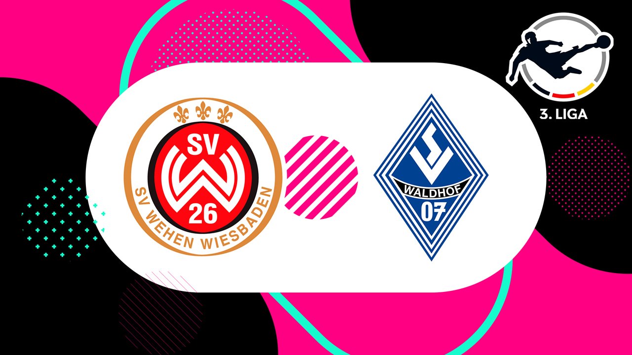 Wehen Wiesbaden vs Waldhof Mannheim poster