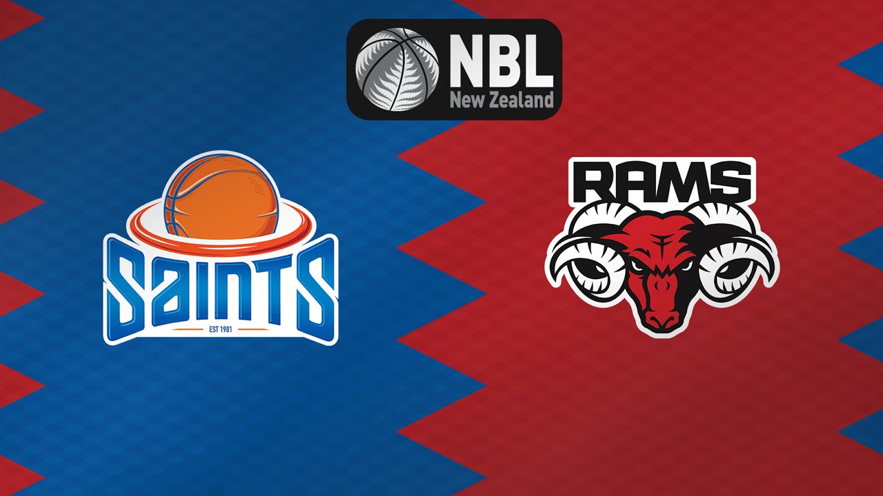 Wellington Saints vs Canterbury Rams poster