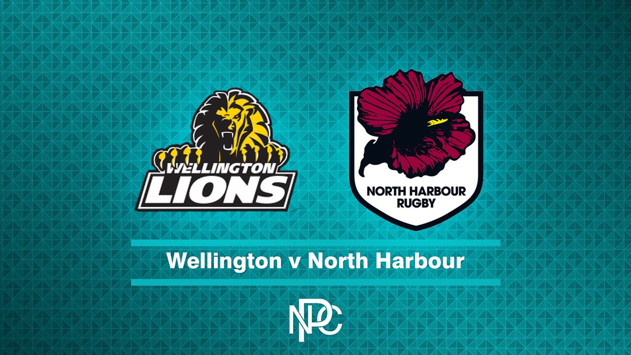 Wellington vs North Harbour poster