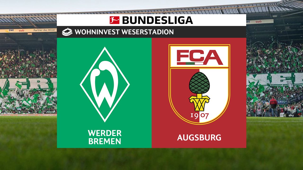 Werder Bremen vs Augsburg poster