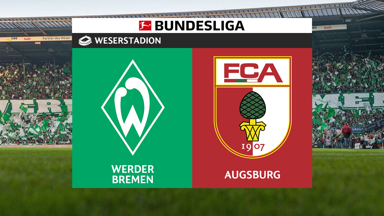 Werder Bremen vs FC Augsburg poster