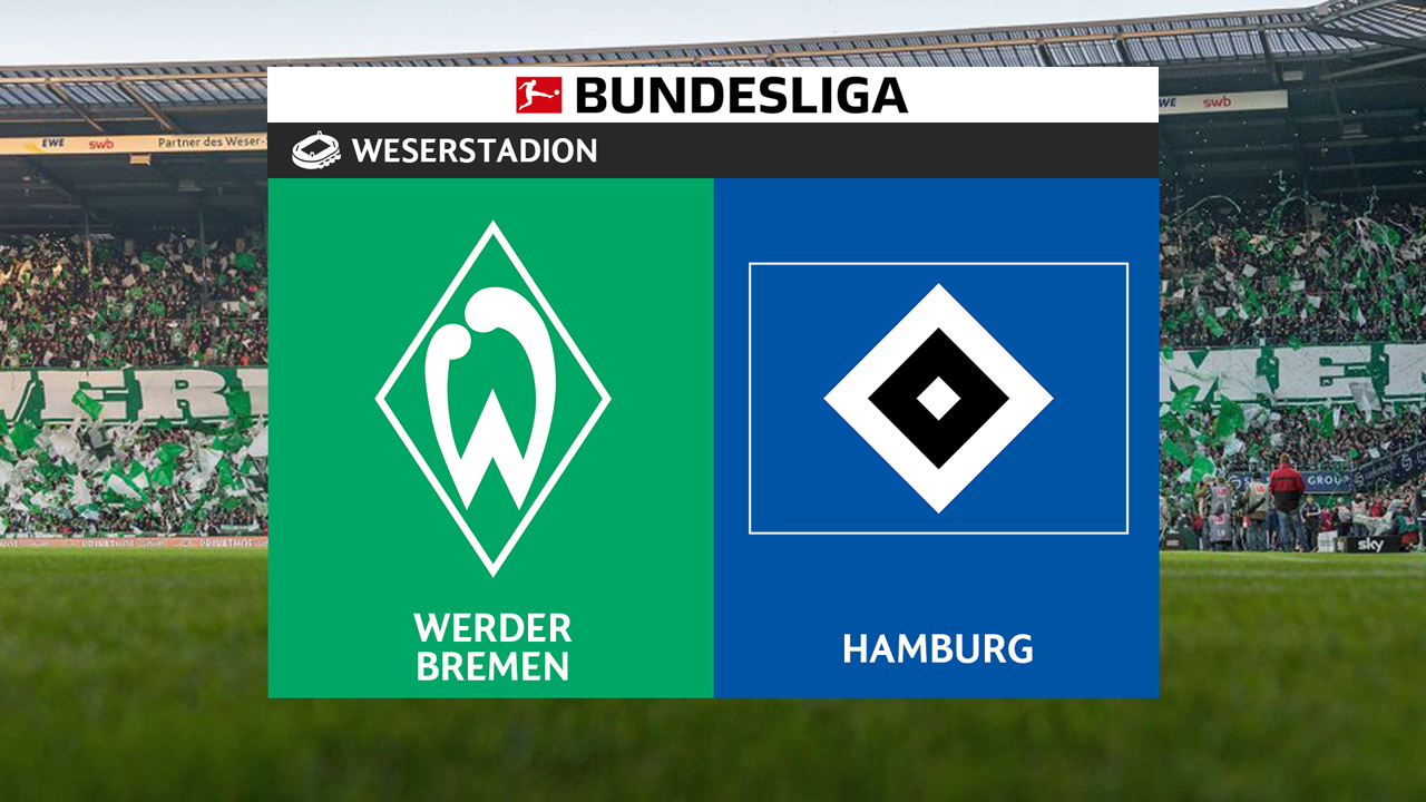 Werder Bremen vs Hamburg poster