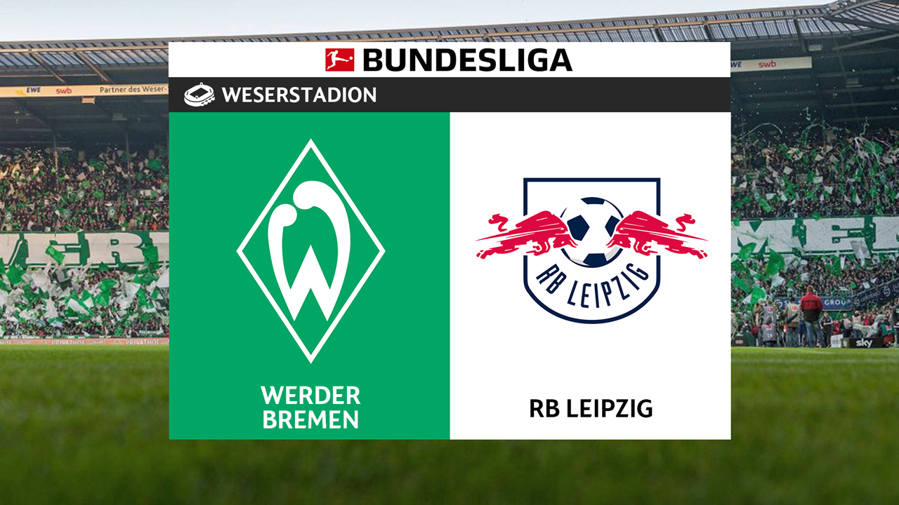 Werder Bremen vs RB Leipzig poster