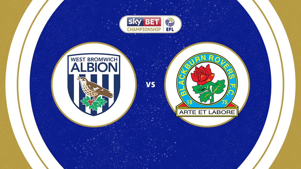 West Bromwich Albion vs Blackburn Rovers poster