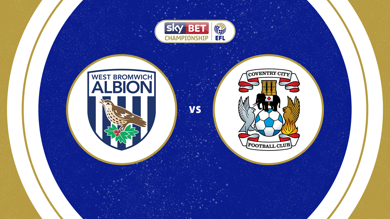 West Bromwich Albion vs Coventry City poster