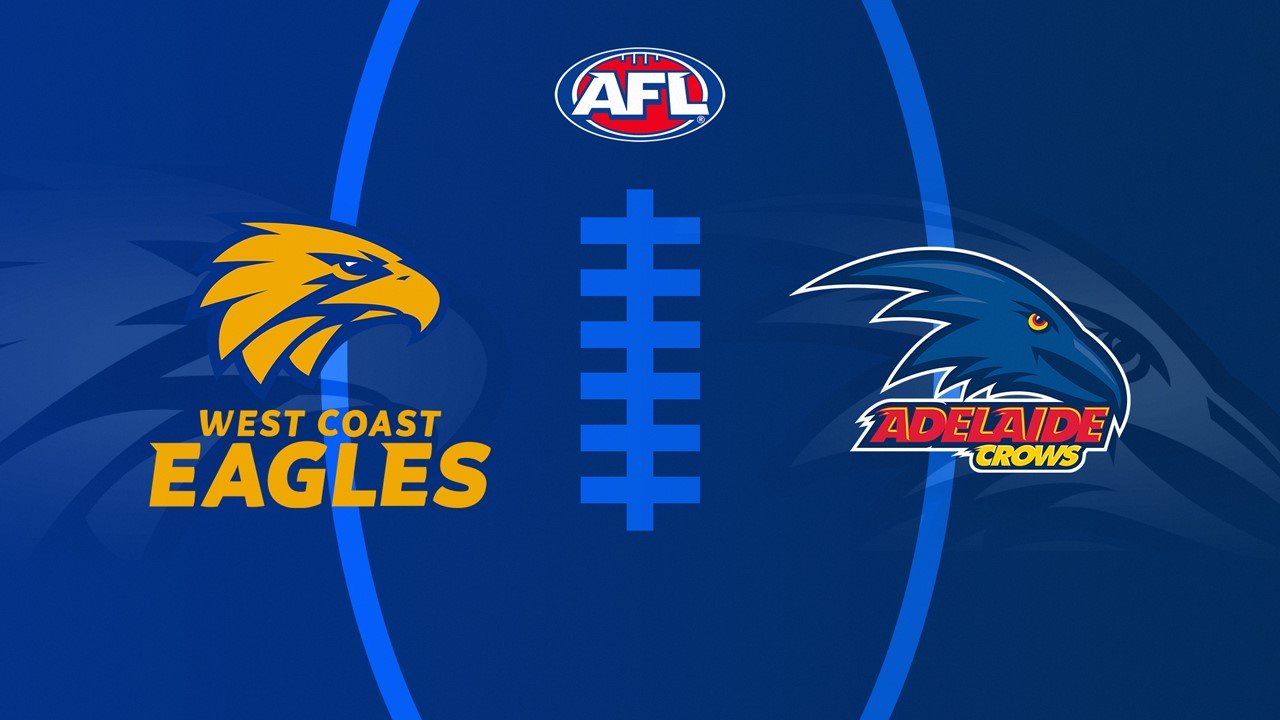 West Coast Eagles vs Adelaide Football Club poster