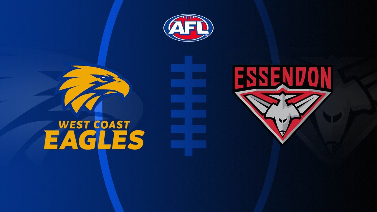 West Coast Eagles vs Essendon Football Club poster
