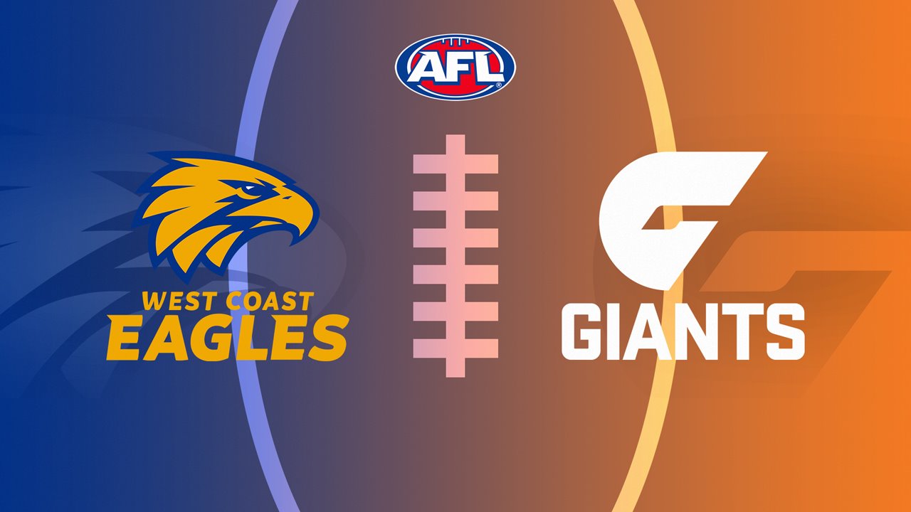 West Coast Eagles vs Greater Western Sydney Giants poster