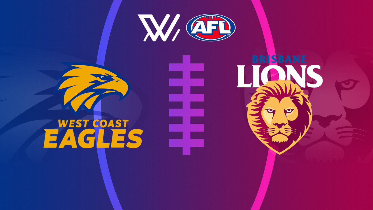 West Coast Eagles Women vs Brisbane Lions Women poster