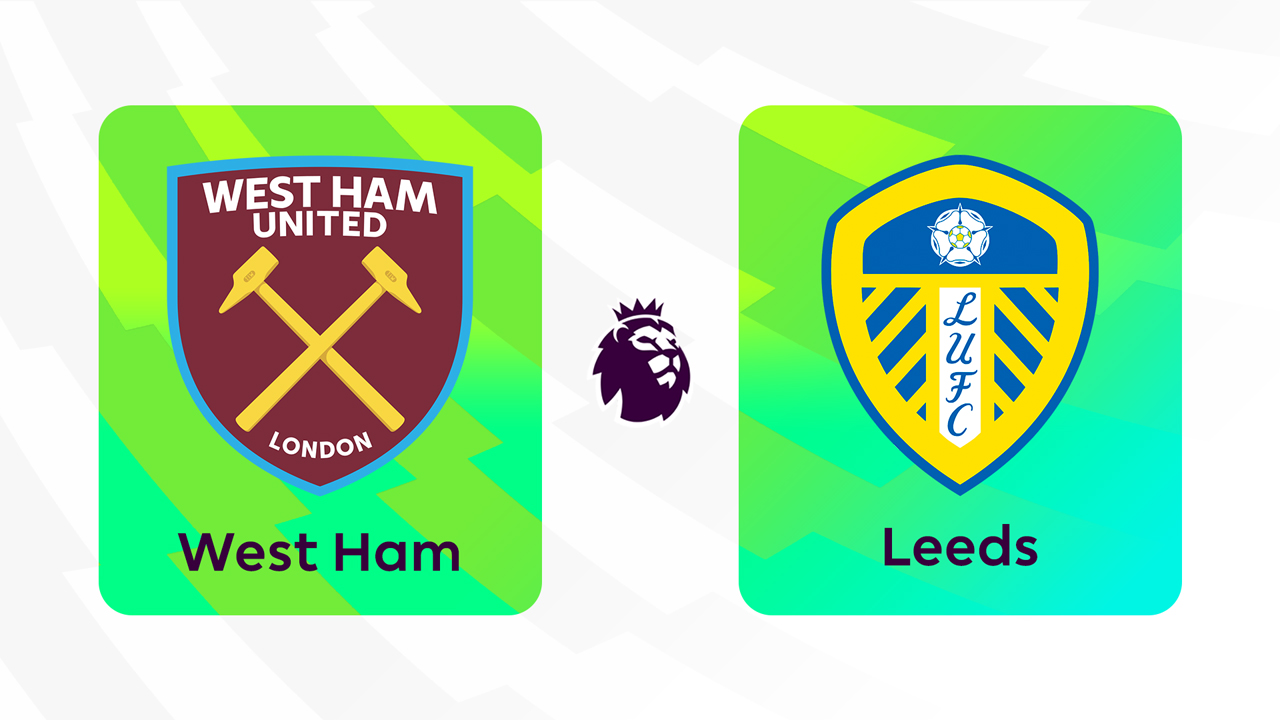 West Ham United vs Leeds United poster