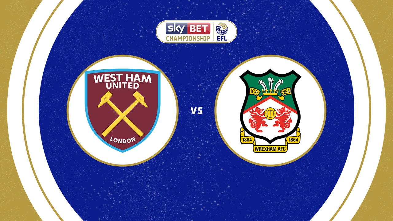 West Ham United vs Wrexham poster