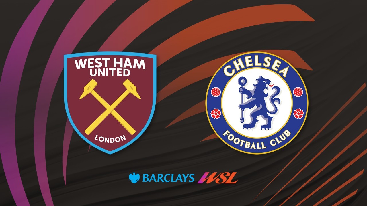 West Ham Women vs Chelsea Women poster